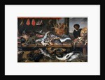 A Fishmongers Shop, 17th century by Frans Snyders