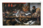 A Fishmongers Shop, 17th century by Frans Snyders
