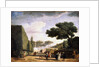 View in the Park of the Villa Pamphili in Rome, 1749. by Claude-Joseph Vernet