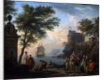 Coastal Harbour. Calm, c1763 by Claude-Joseph Vernet