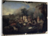 Bivouac, c1710 by Jean-Antoine Watteau