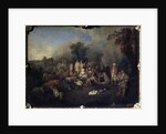 Bivouac, c1710 by Jean-Antoine Watteau