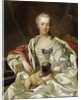 Portrait of Countess Ekaterina Golitsyna, 1759. by Louis Michel van Loo