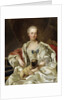 Portrait of Countess Ekaterina Golitsyna, 1759. by Louis Michel van Loo