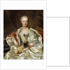 Portrait of Countess Ekaterina Golitsyna, 1759. by Louis Michel van Loo