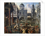 The Queen of Sheba before Solomon, 1601. by Hans Vredeman de Vries