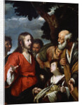 The Miracle of the Five Loaves and Two Fishes, after 1630. by Bernardo Strozzi
