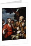 The Miracle of the Five Loaves and Two Fishes, after 1630. by Bernardo Strozzi