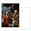 The Miracle of the Five Loaves and Two Fishes, after 1630. by Bernardo Strozzi