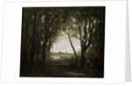 Scene near a Lake, 1860-1873. by Jean-Baptiste-Camille Corot