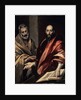 The Apostles St. Peter and St. Paul, 1587-1592. by El Greco