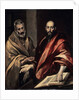 The Apostles St. Peter and St. Paul, 1587-1592. by El Greco