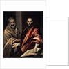 The Apostles St. Peter and St. Paul, 1587-1592. by El Greco