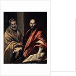 The Apostles St. Peter and St. Paul, 1587-1592. by El Greco