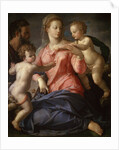 The Holy Family with the young John the Baptist, 1540. by Agnolo Bronzino