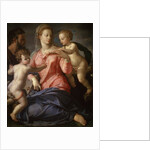 The Holy Family with the young John the Baptist, 1540. by Agnolo Bronzino