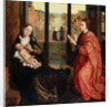Saint Luke Drawing the Virgin, 15th century. by Rogier Van der Weyden