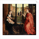 Saint Luke Drawing the Virgin, 15th century. by Rogier Van der Weyden