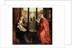 Saint Luke Drawing the Virgin, 15th century. by Rogier Van der Weyden