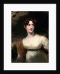 Portrait of Milady Emily Harriet Wellesley-Pole (Lady Raglan), 1814. by Thomas Lawrence