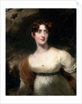 Portrait of Milady Emily Harriet Wellesley-Pole (Lady Raglan), 1814. by Thomas Lawrence