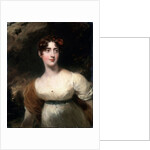 Portrait of Milady Emily Harriet Wellesley-Pole (Lady Raglan), 1814. by Thomas Lawrence