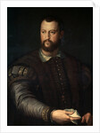 Portrait of Grand Duke of Tuscany Cosimo I de Medici,, after 1560. by Agnolo Bronzino