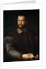Portrait of Grand Duke of Tuscany Cosimo I de Medici,, after 1560. by Agnolo Bronzino