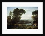 Landscape with the Rest on the Flight into Egypt (Midday), 1661. by Claude Lorrain
