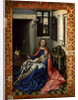Madonna and Child before a Fireplace, 1430s. by Robert Campin