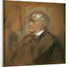 Portrait of the composer Richard Wagner', (1813-1883) by Franz von Lenbach