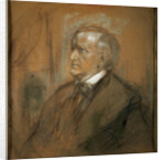 Portrait of the composer Richard Wagner', (1813-1883) by Franz von Lenbach