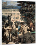 Camille Desmoulins in the Palais Royal Gardens, 1848-1849. by Honoré Daumier