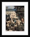 Camille Desmoulins in the Palais Royal Gardens, 1848-1849. by Honoré Daumier
