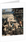 Camille Desmoulins in the Palais Royal Gardens, 1848-1849. by Honoré Daumier