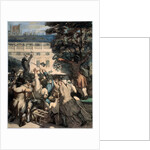 Camille Desmoulins in the Palais Royal Gardens, 1848-1849. by Honoré Daumier