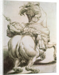 Rider Pierced by a Spear, 16th century by Francesco Salviati