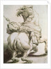 Rider Pierced by a Spear, 16th century by Francesco Salviati