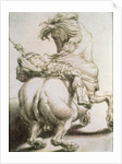 Rider Pierced by a Spear, 16th century by Francesco Salviati