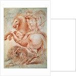 Saint George and the Dragon, 17th century by Giuseppe Cesari