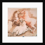 Fighting Horses, c1550-1600 by Unknown Old Master