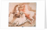 Fighting Horses, c1550-1600 by Unknown Old Master