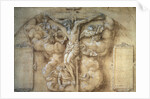 The Crucifixion, 1547. by Giulio Campi