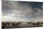 Ice Skaters, 1641. by Jan van Goyen