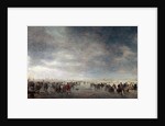 Ice Skaters, 1641. by Jan van Goyen