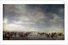 Ice Skaters, 1641. by Jan van Goyen