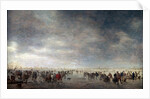 Ice Skaters, 1641. by Jan van Goyen