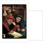 The Tax Collectors, between 1490 and 1567. by Marinus van Reymerswaele