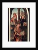 The Annunciation, (Triptych, side panel), 1517. by Jean Bellegambe