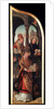 The Annunciation, (Triptych, side panel), 1517. by Jean Bellegambe